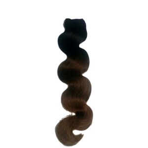 Bellami 20" 145g Mochachino Brown/Chestnut Brown Ombre Volume Weft Wavy Hair